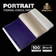 กระดาษลอกลายแบบฟิล์ม SKULLDNA PORTRAIT กระดาษลอกลายแบบฟิล์ม SKULLDNA PORTRAIT