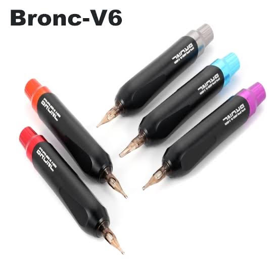 BRONC V6 Tattoo Pen เครื่องปากกา BRONC V6 Cartridge Tattoo Pen Machine