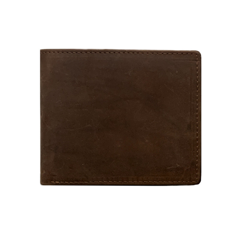 For You Leather WL06 กระเป๋าสตางค์ผู้ชาย กระเป๋าสตางค์หนังแท้ นูบัค เกรดพรีเมียม WL06