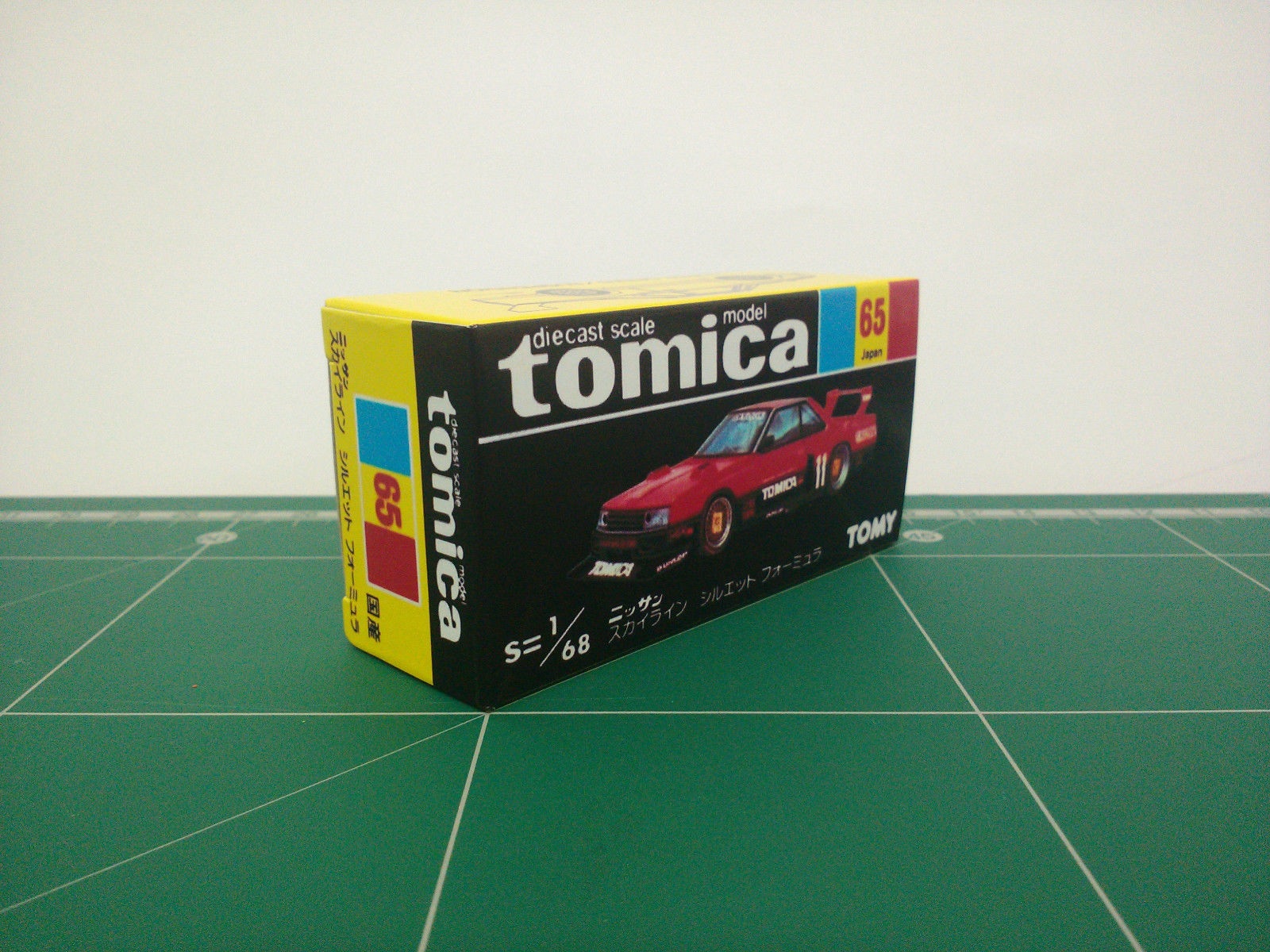 กล่องพิมพ์ Reproduction Box สำหรับ Tomica Black Box No.65 Nissan Skyline (กล่องเปล่า, ไม่มีรถ)