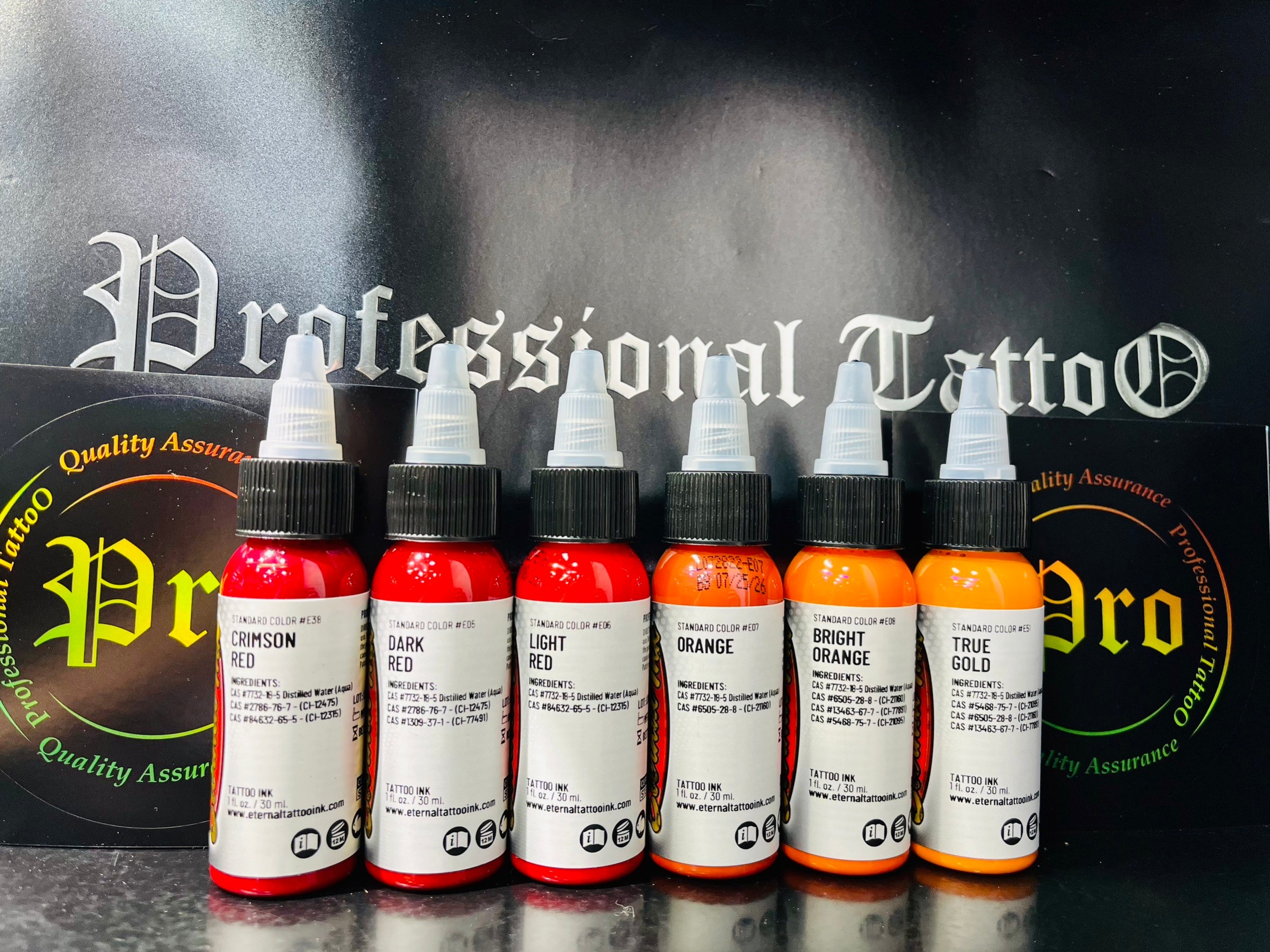 ETERNAL TATTOO INK สีสัก ETERNAL TATTOO INK 1oz หมึกสักอีเทอนอล 1 ออนซ์ 1 ออนซ์