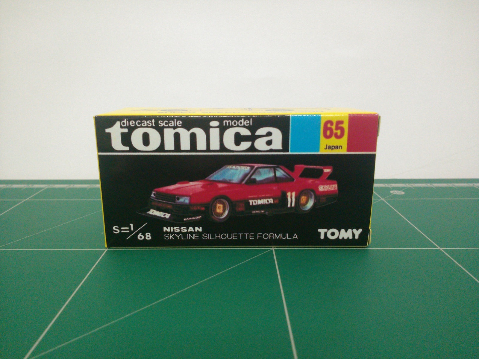 กล่องพิมพ์ Reproduction Box สำหรับ Tomica Black Box No.65 Nissan Skyline (กล่องเปล่า, ไม่มีรถ)