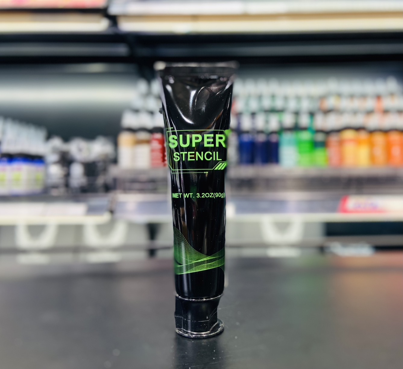 EZ น้ำยาลอกลาย EZ Super Stencil Gel Tattoo แบบหลอด ขนาด 90 กรัม