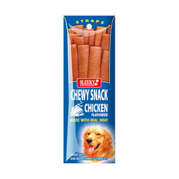 Sleeky ชิววี่แผ่นไก่ 50 g.