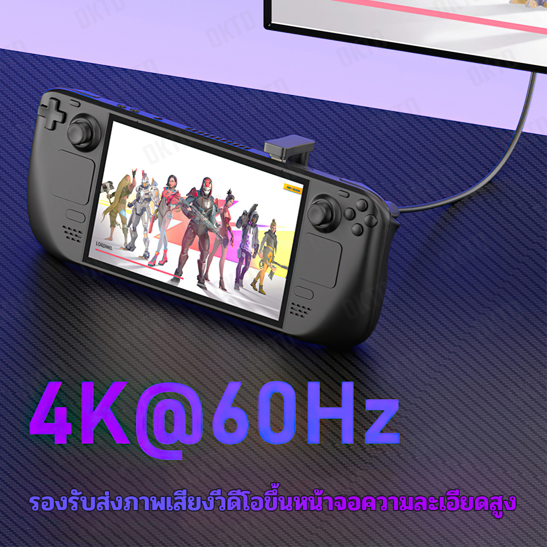 อะแดปเตอร์ ตัวยู TYPE-C PD100W QC120W USB3.2 PVC (U C-C M-F PD100W QC120W USB3.2).