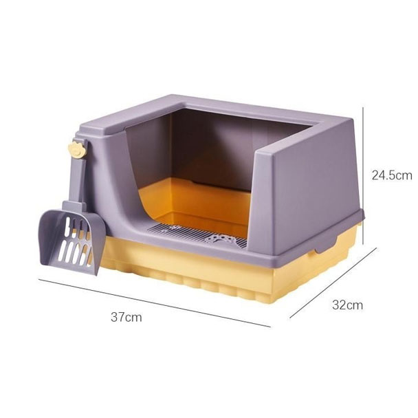 All Rising AR3502 กระบะทรายทรงสี่เหลี่ยม-ม่วง+เหลือง