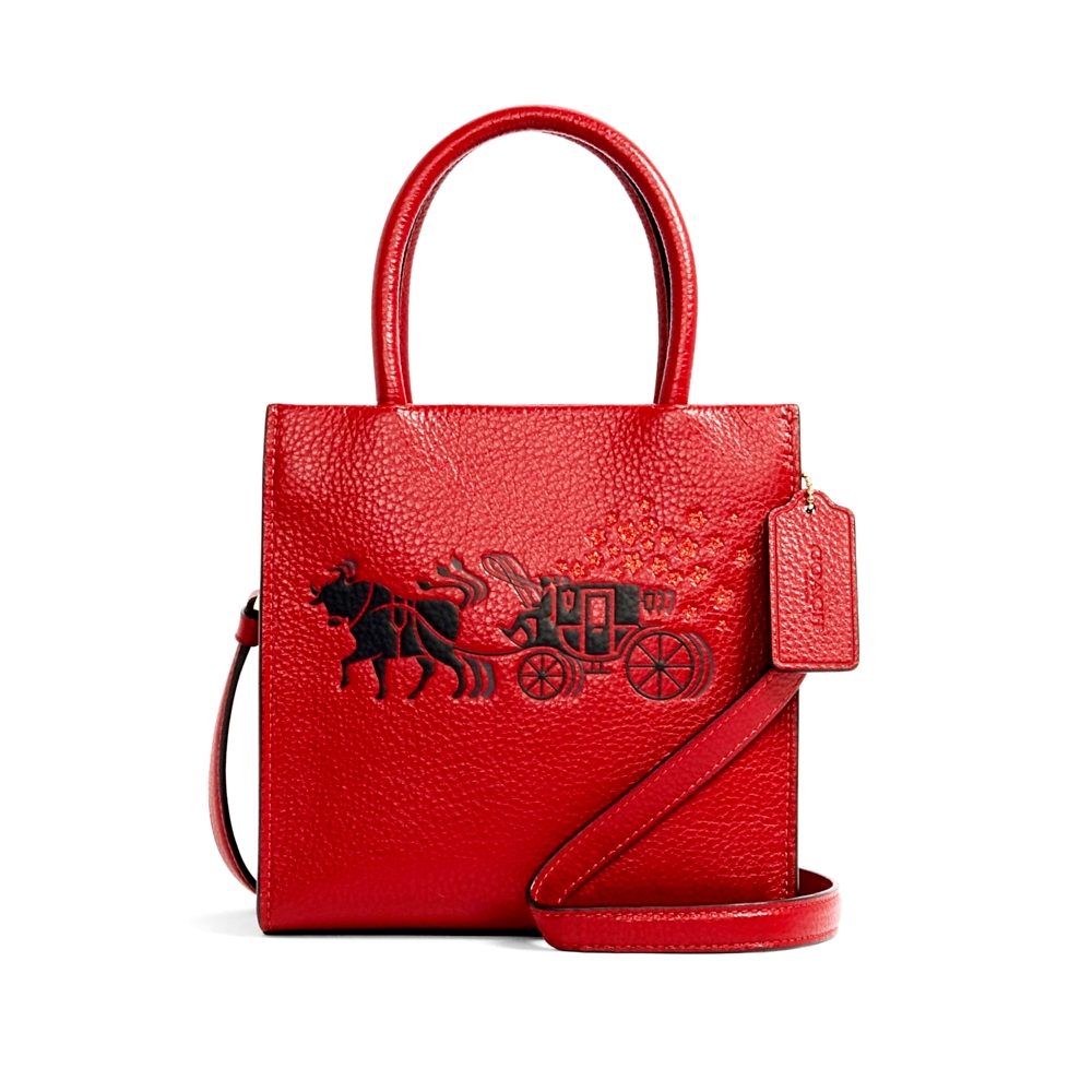 COACH C2184 LUNAR NEW YEAR MINI CALLY CROSSBODY WITH OX AND CARRIAGE (IMFFL) [C2184IMFFL]