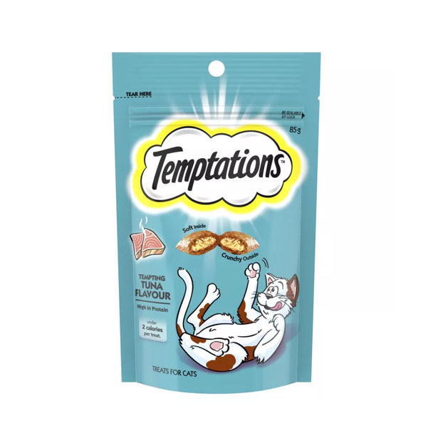Temptations ขนมแมว-ทูน่า 85 g.