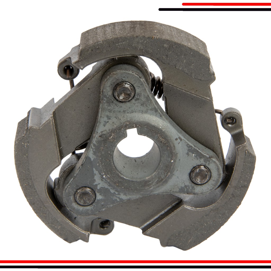 ผ้าครัชพร้อมแท่น NB411 เหล็ก ร่องลิ่ม (3 ขา ครบชุด) อย่างดี