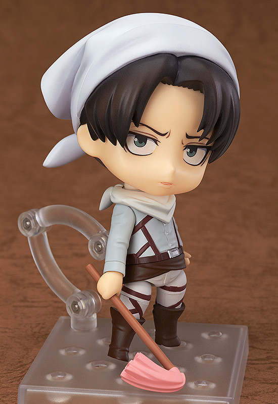 Attack on Titan - Nendoroid Levi Cleaning Ver. [ของแท้]