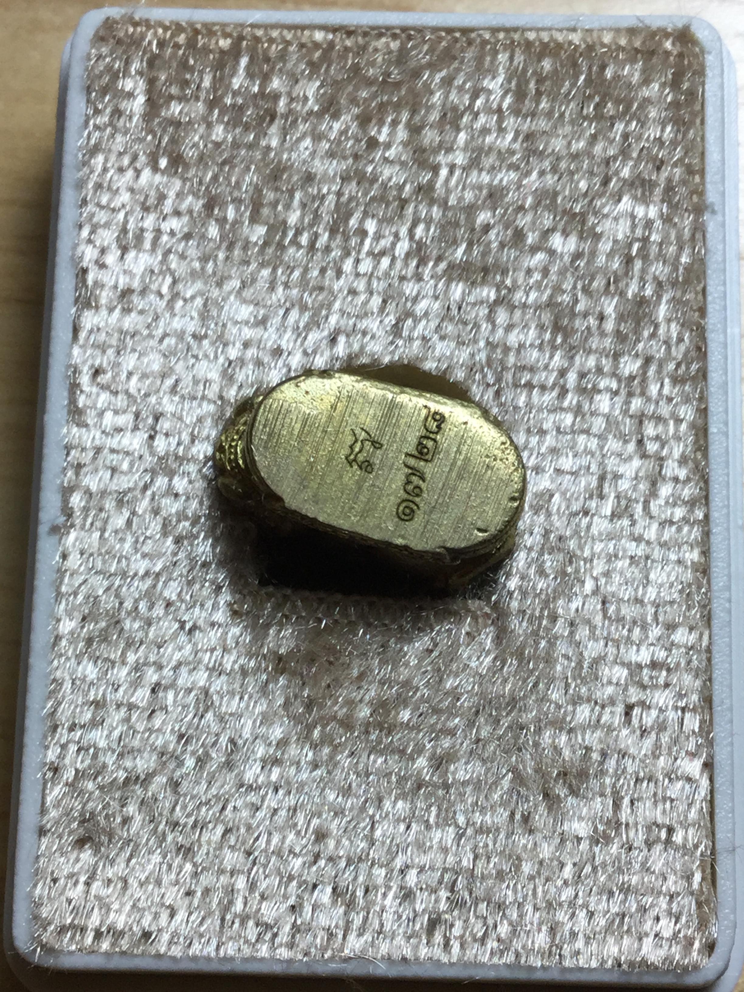 หมูเศรษฐี ปี62 เนื้อทองระฆัง พิมพ์เล็ก หลวงพ่อสิน วัดระหารใหญ่