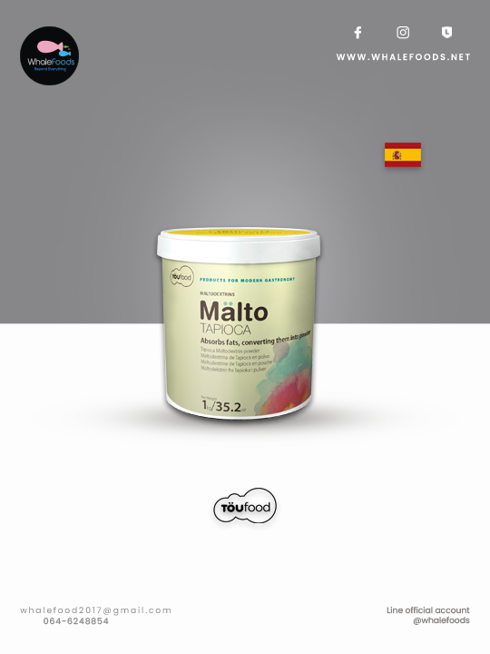 Maltodextrins - Toufood Maito Tapioca 1 kg/pc