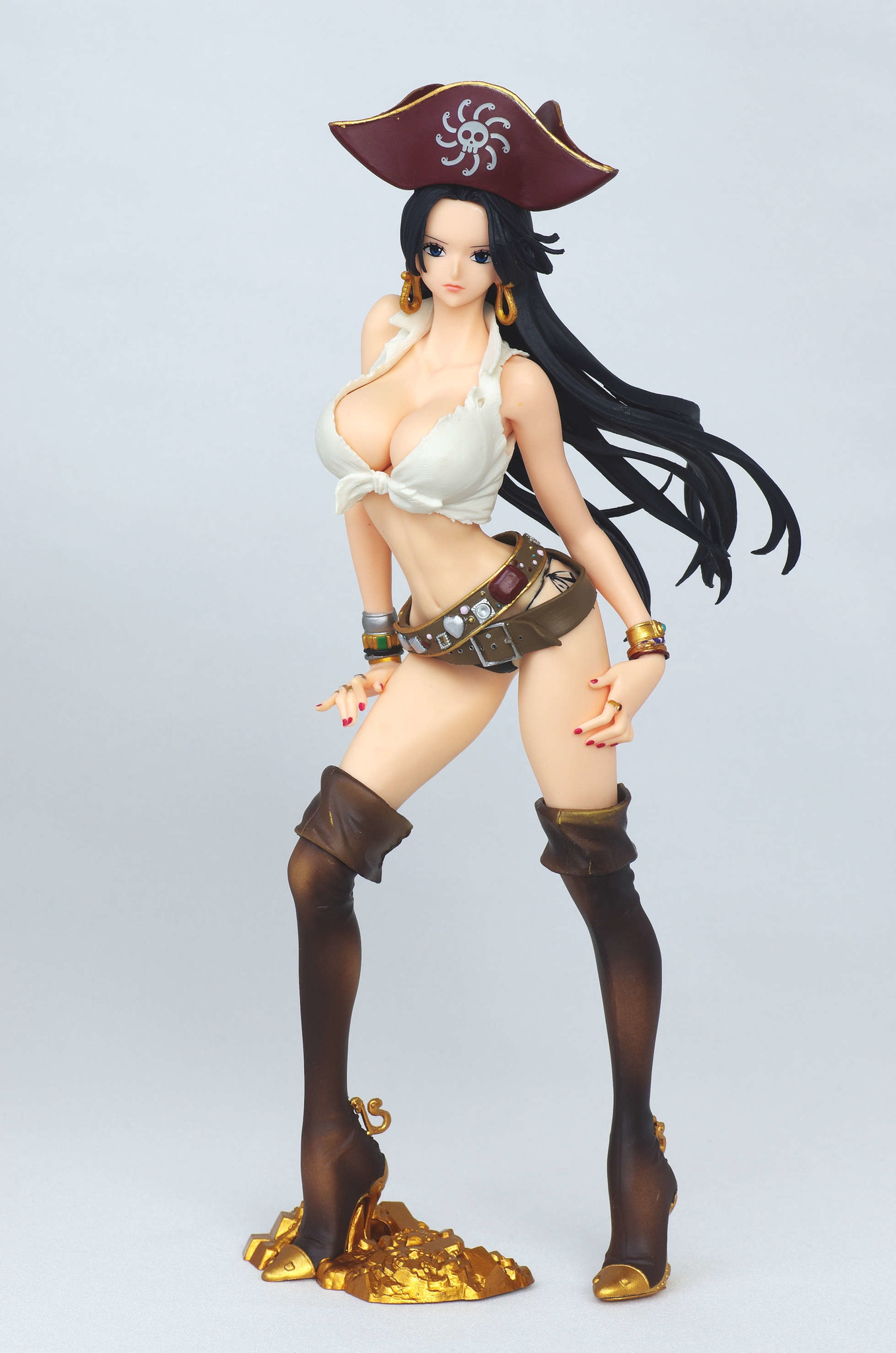 One Piece - Flag Diamond Ship Boa Hancock [ของแท้] [แมวทอง]