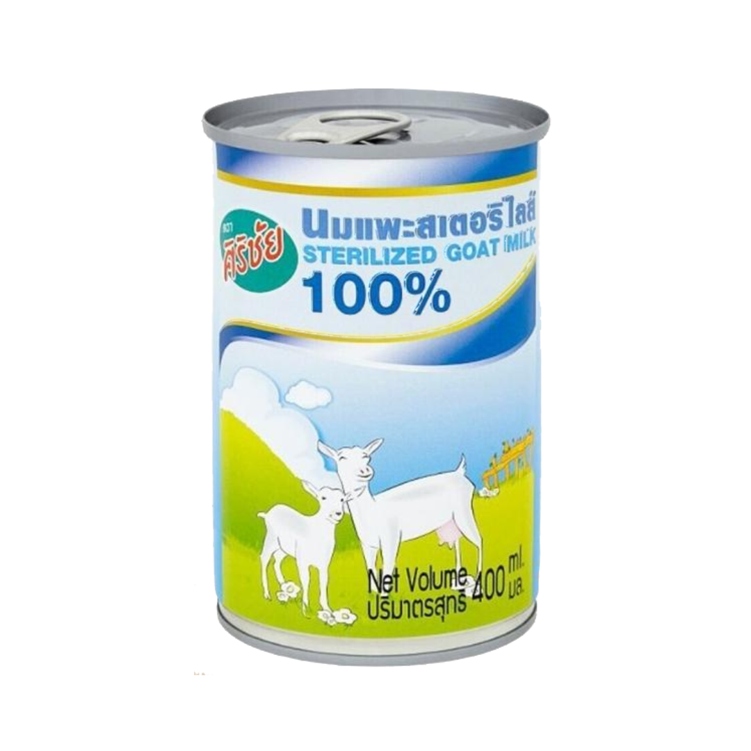 ศิริชัย sterilized goat milk 400ml.