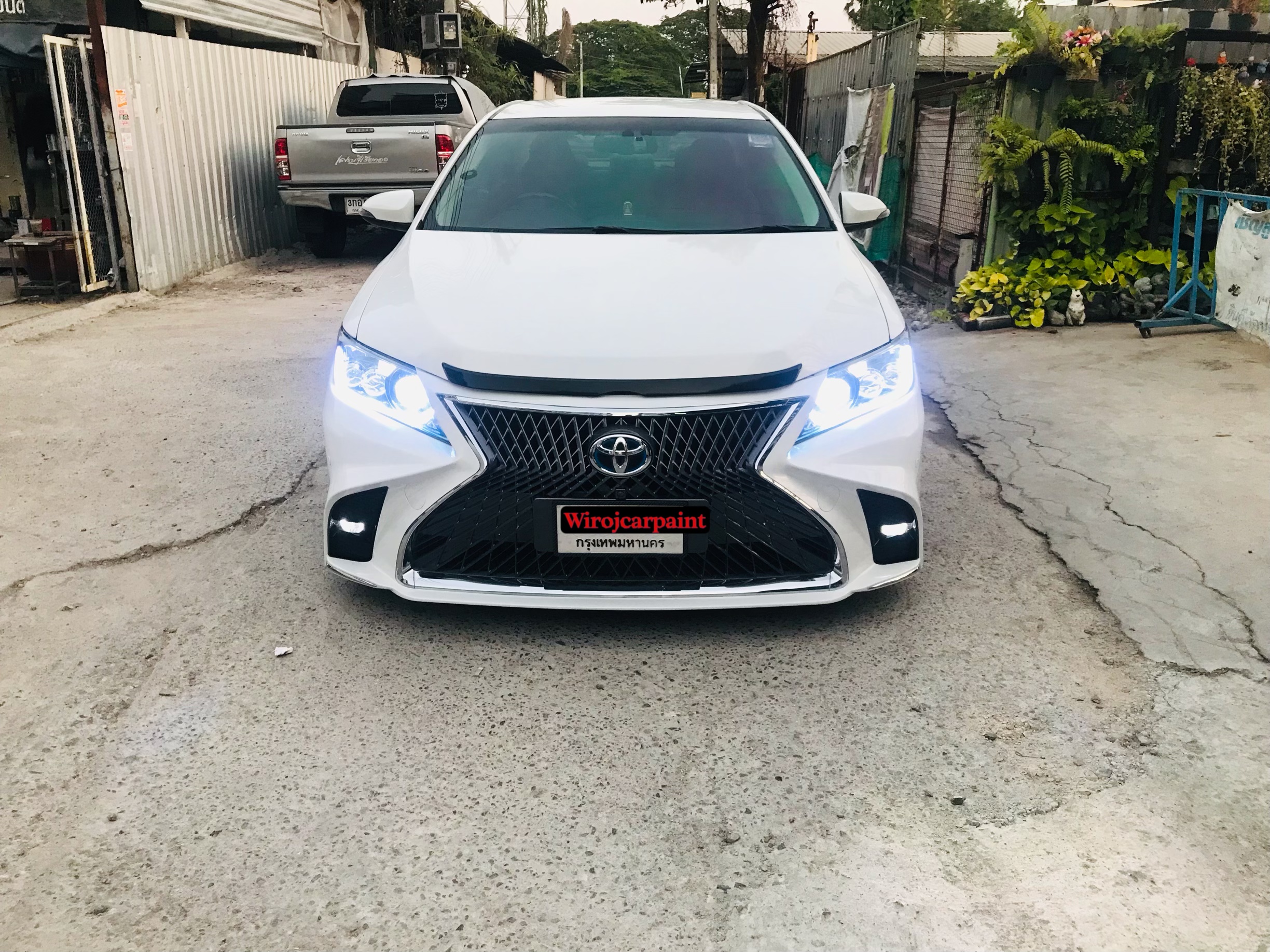 ขุดแต่ง Camry 2012 หน้า Lexus 2019