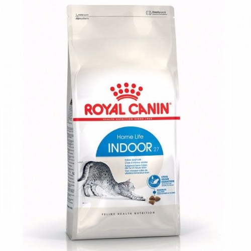Royal canin (Indoor 27 แมวโตเลี้ยงในบ้าน) 2 kg.