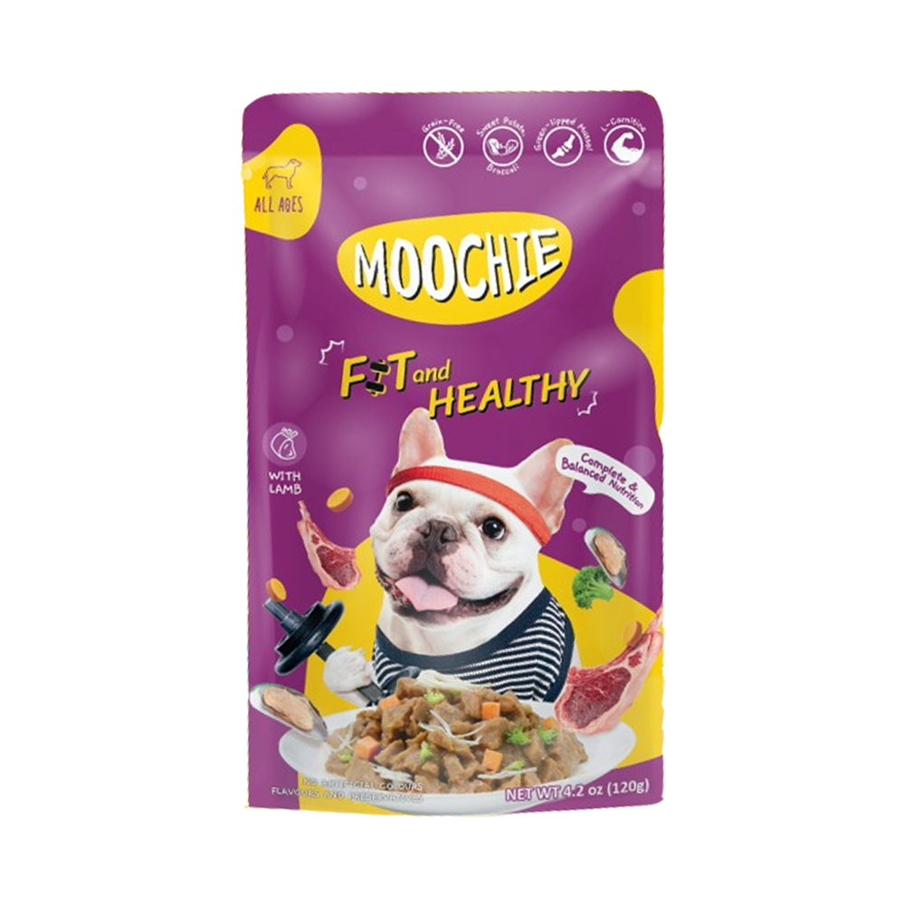 Mochie DC8 Fit and Healthy ผสมเนื้อแกะ 120 กรัม