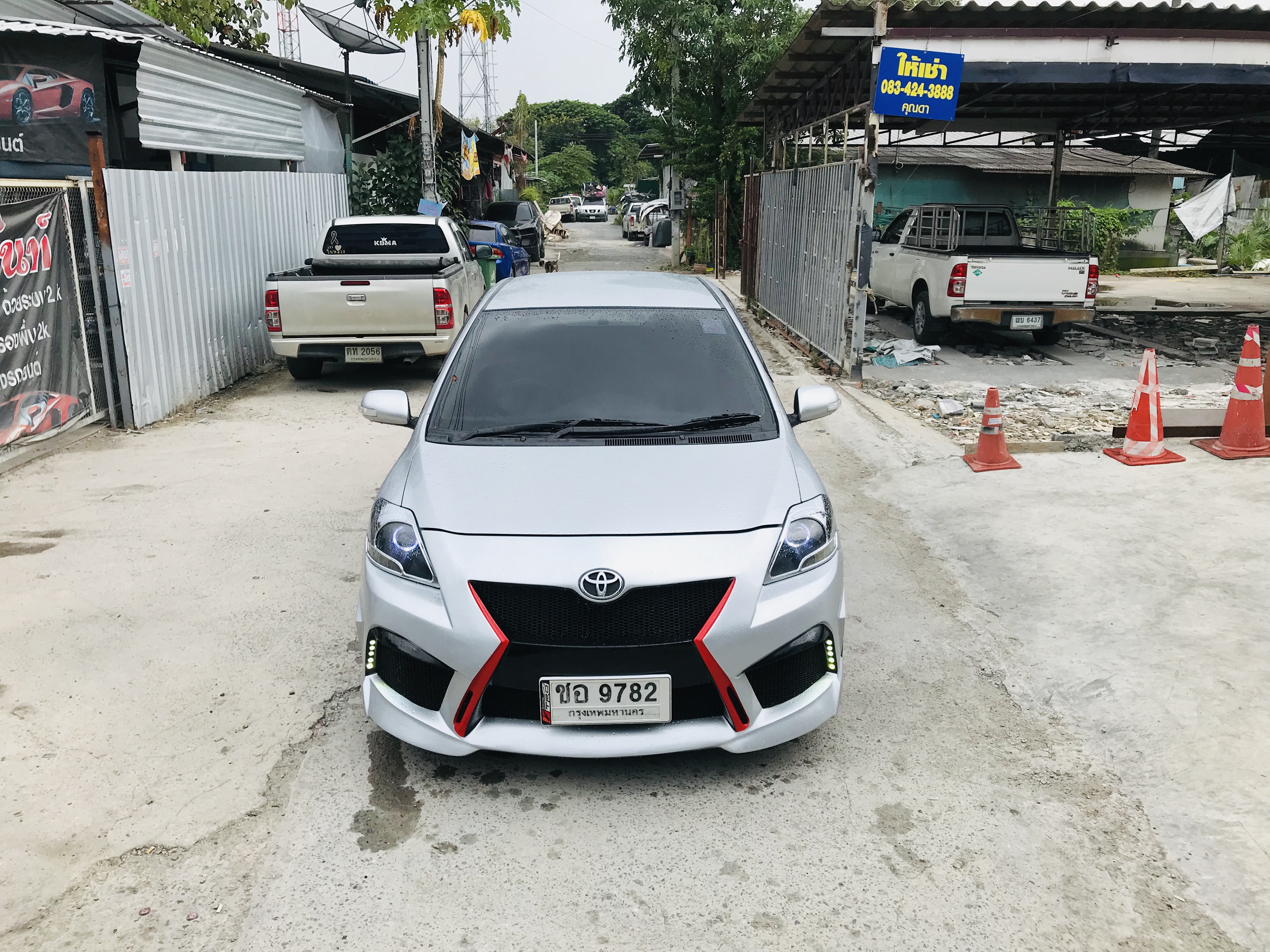 ชุดแต่ง Vios 2008-2012 ทรง is sport