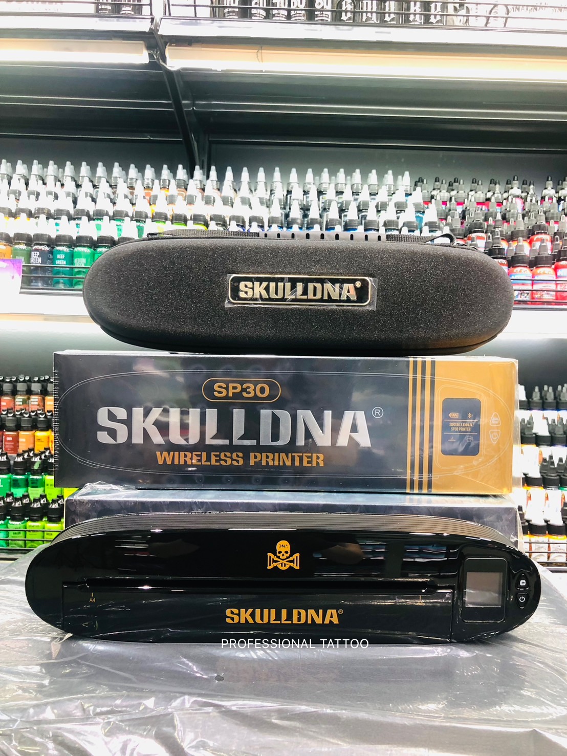 เครื่องลอกลาย SKULLDNA SP30 WIRELESS PRINTER เครื่องลอกลาย SKULLDNA SP30 WIRELESS PRINTER