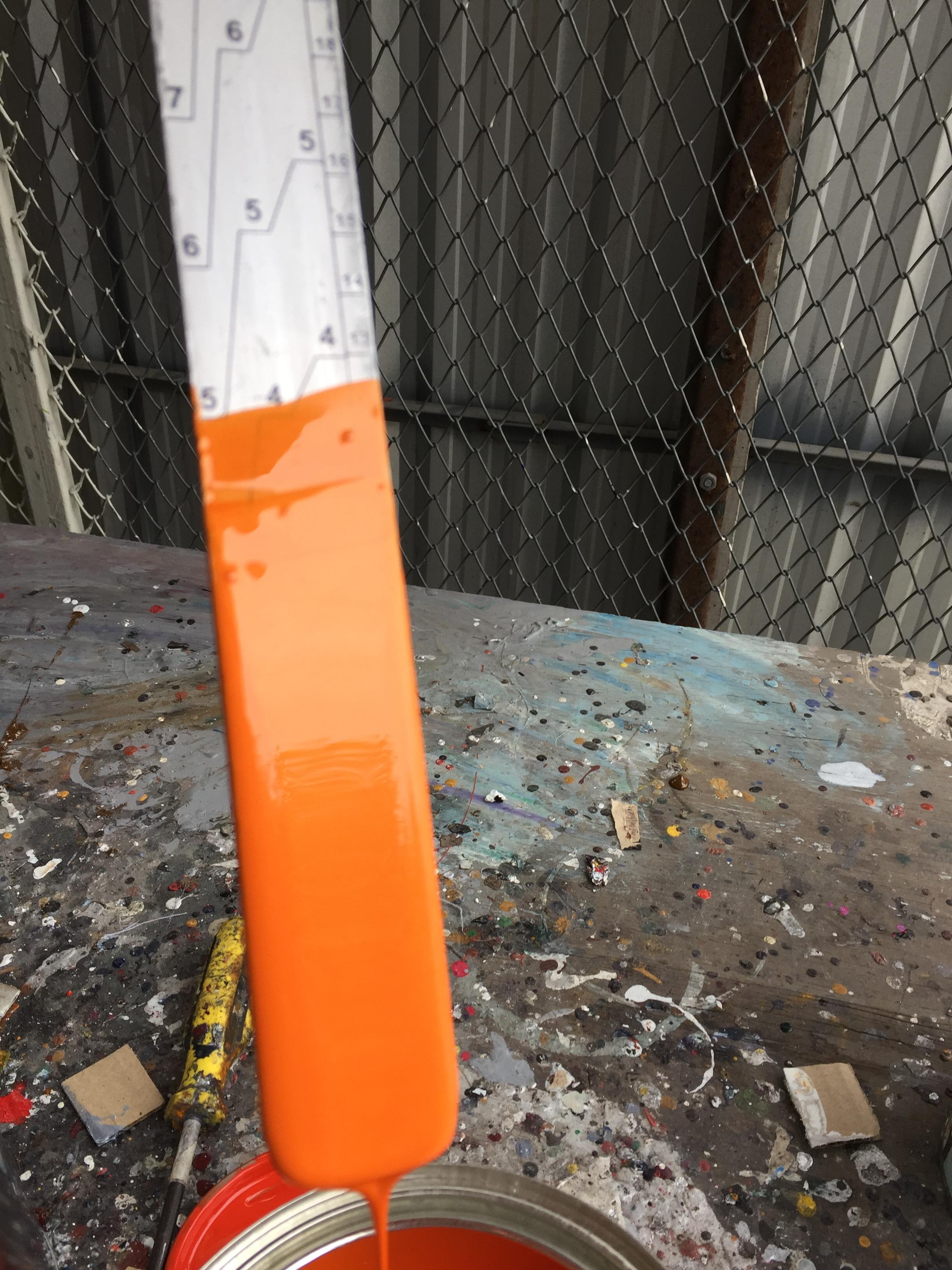 สีมุกส้มสวยๆ