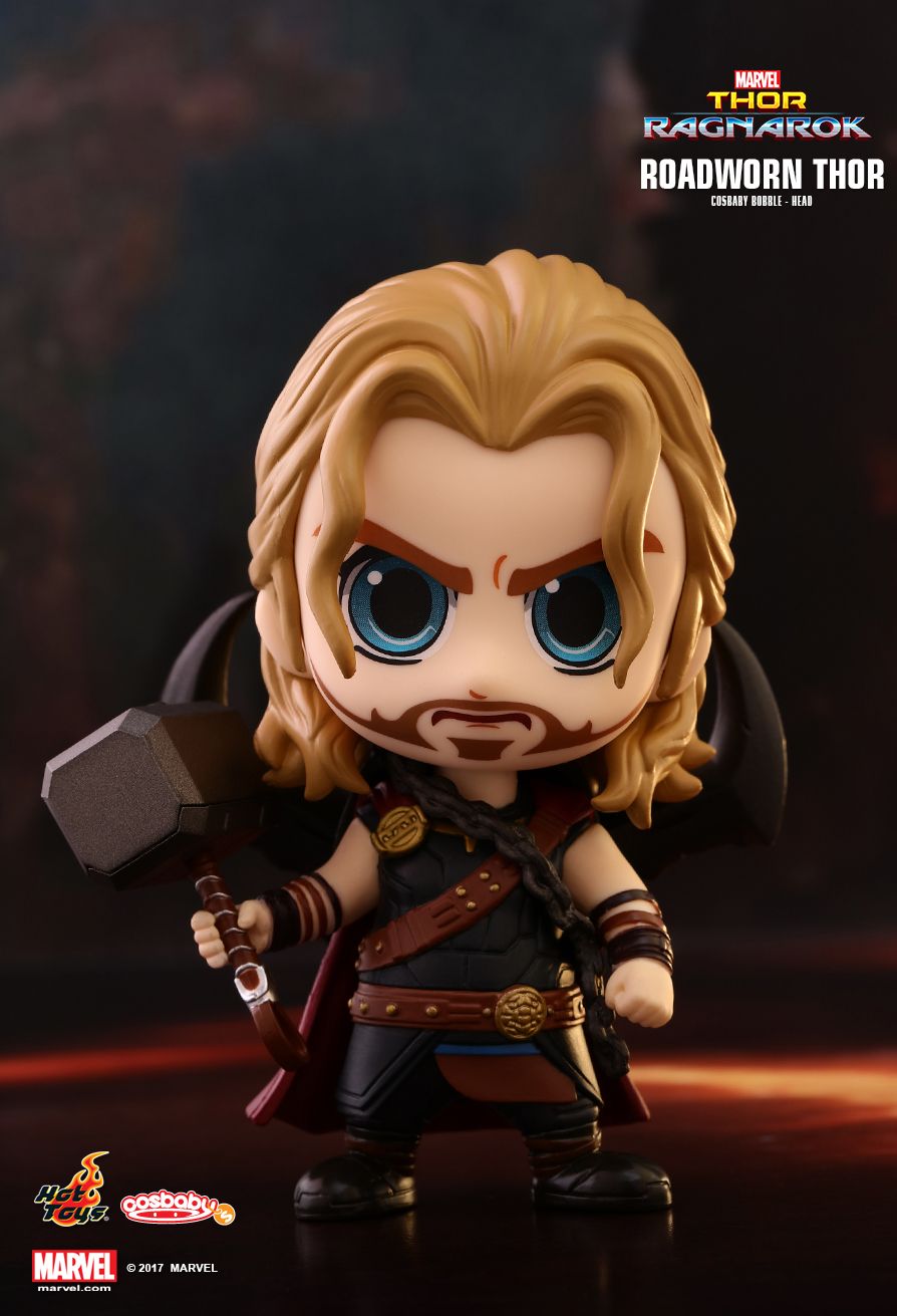 Thor - Ragnarok Cosbaby Bobble-Head ROADWORN THOR [ของแท้]