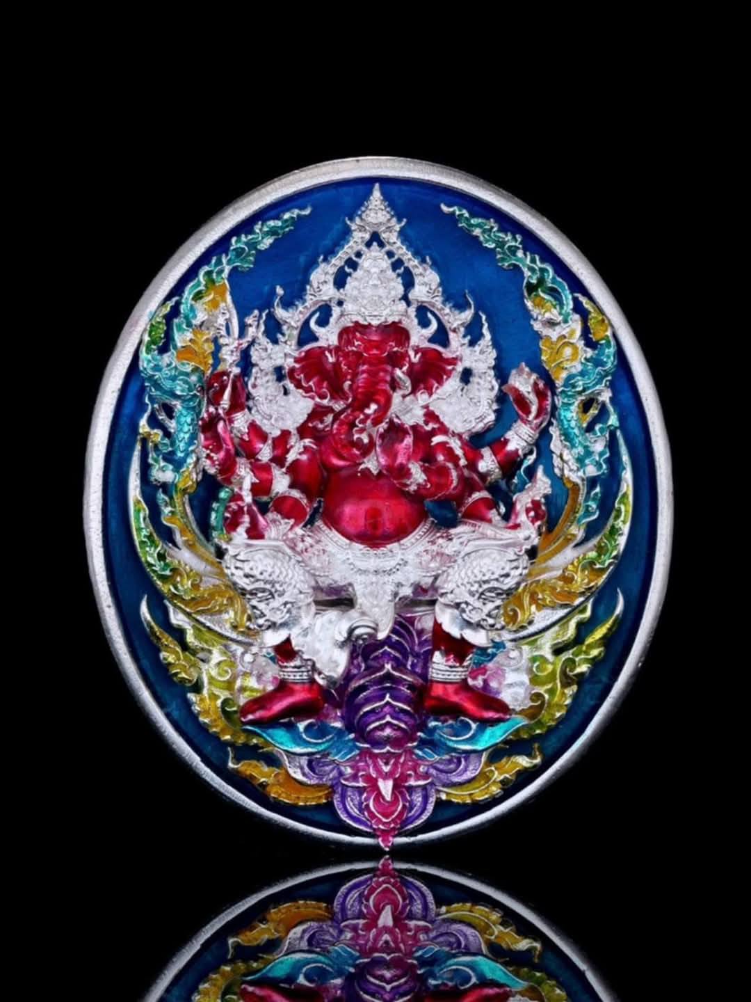 พระพิฆเนศ รุ่นประทานพร พุทธศิลป์ประกบ3ชิ้น 1 ลัง 50 องค์ (พร้อมส่ง)