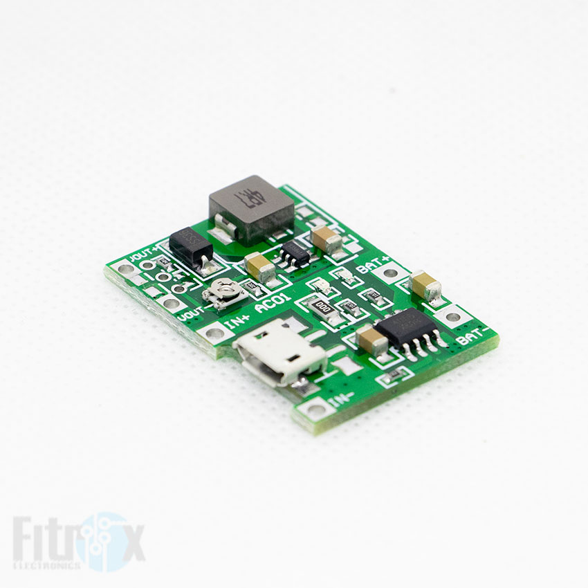 TP4056 Li-ion Step Up Module (2A)