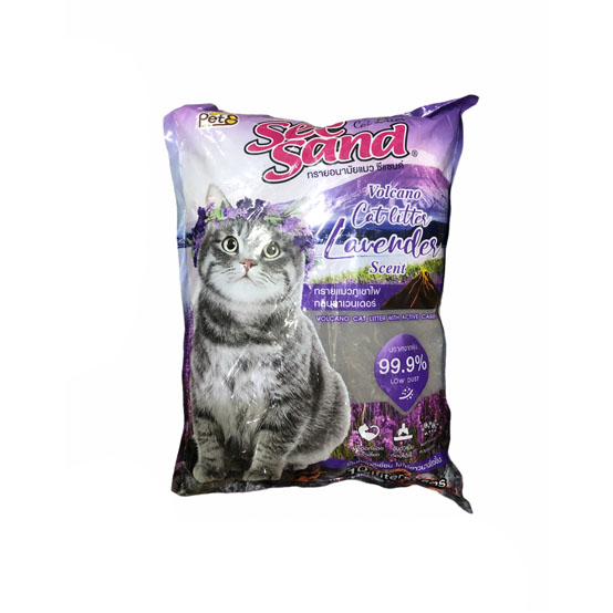 MP DA88 See Sand ทรายภูเขาไฟผสมชาโคล 10 L กลิ่นลาเวนเดอร์
