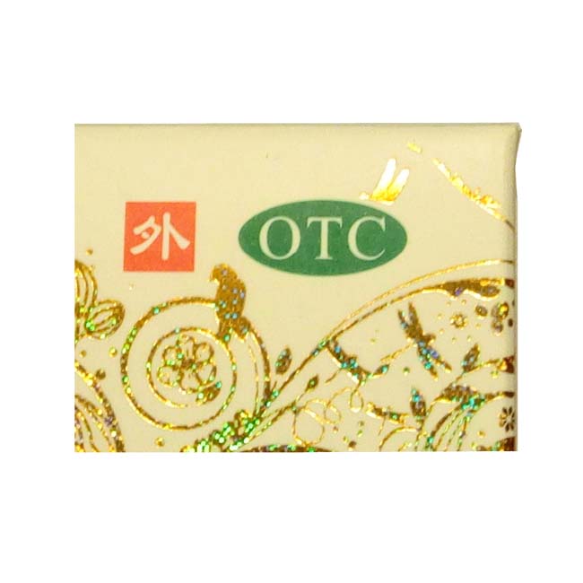เครื่องหมาย OTC ในวงรีสีเขียว ต้องคมชัดสวยงาม