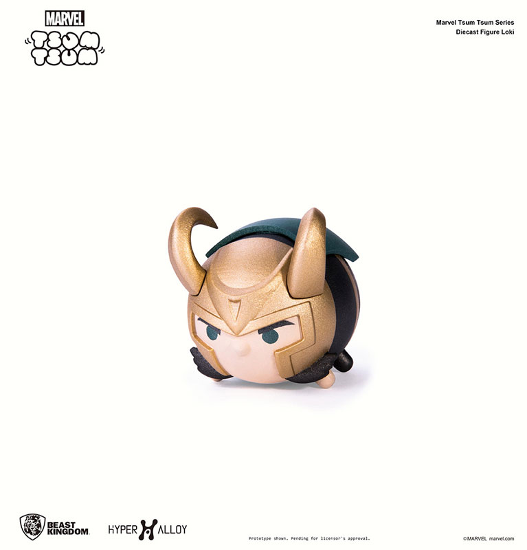 Marvel Comics - Tsum Tsum Metal Figure Loki [ของแท้]