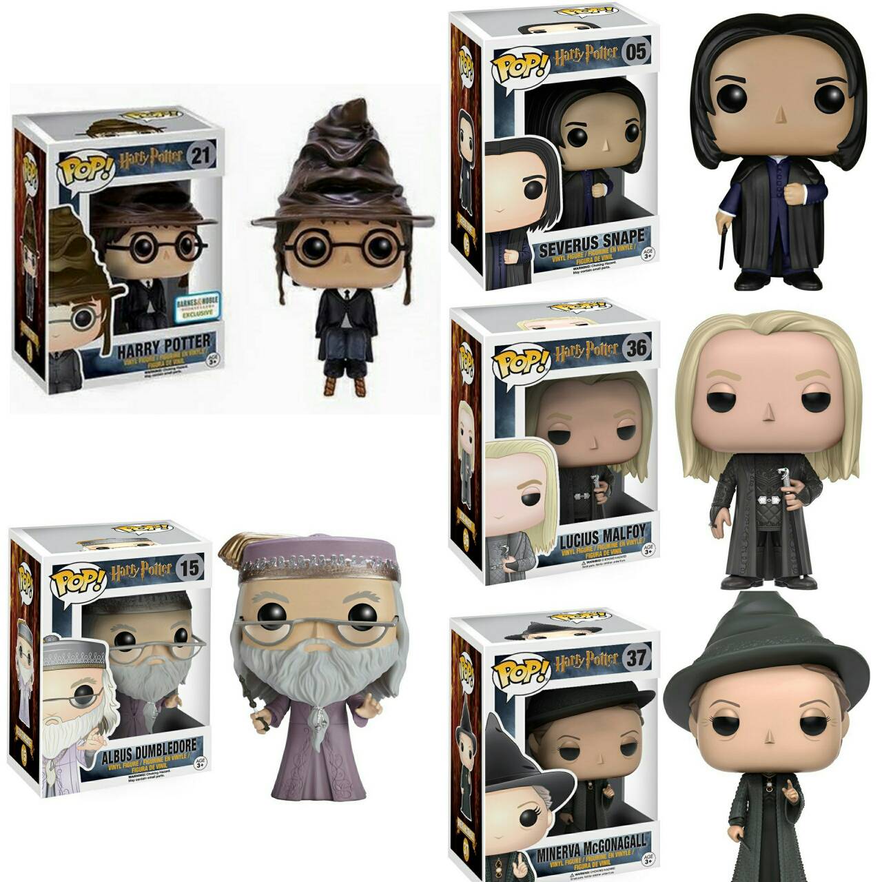 Harry Potter - Funko POP! Set 2 [ของแท้]