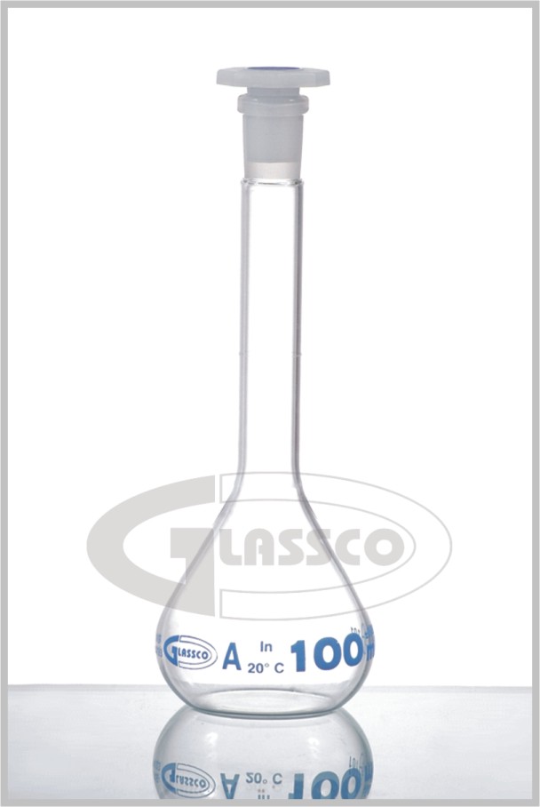 ขวดปรับปริมาตร 50 ml "Glassco" Volumetric Flask Class A