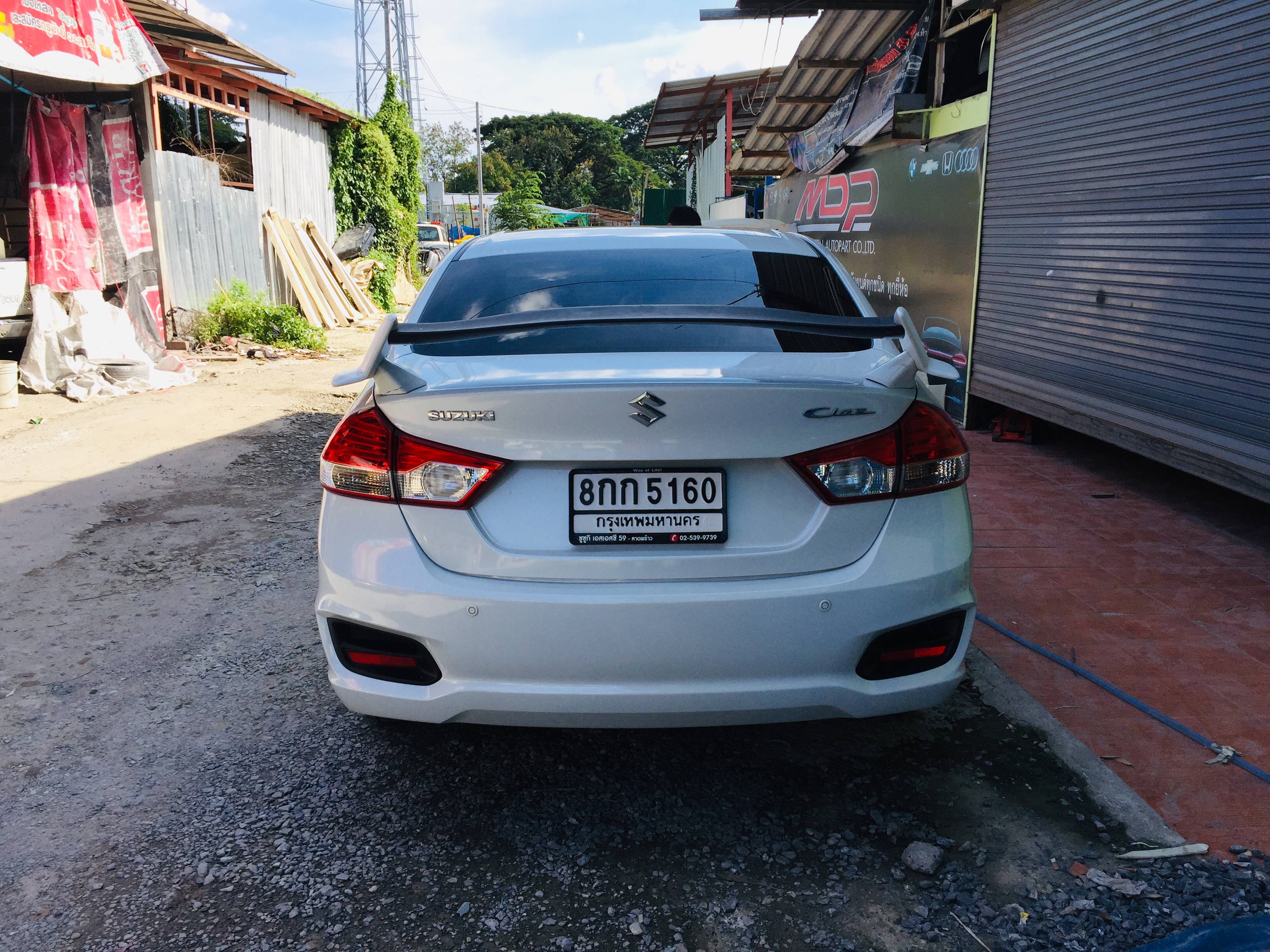 สปอร์ยเลอร์ Ciaz ทรง Type -R 2018