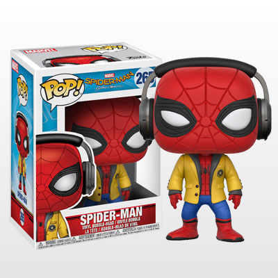 Spider Man : Homecoming - Funko POP! Spider-Man With Headphones Ver. [ของแท้]