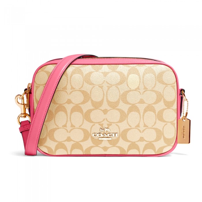 COACH 68168 JES CROSSBODY IN SIGNATURE CANVAS (IMSQ1)[68168IMSQ1]
