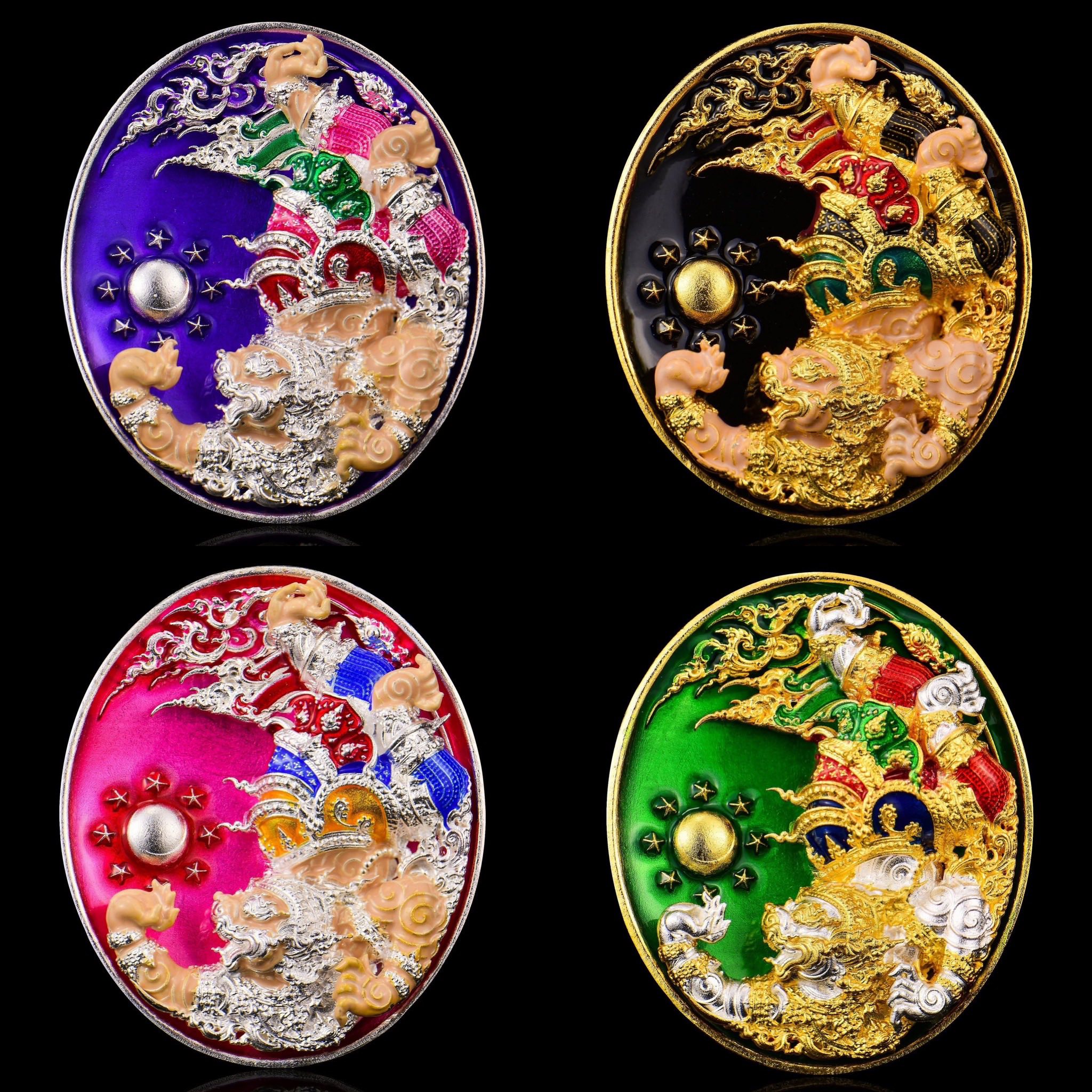 พร้อมส่ง เหรียญหนุมาน ฤทธาเหินหาว พระครูปลัดปฎิภาณ(พระอาจารย์เบ้นซ์) รก.ลุ้นเนื้อ ซีลเดิม