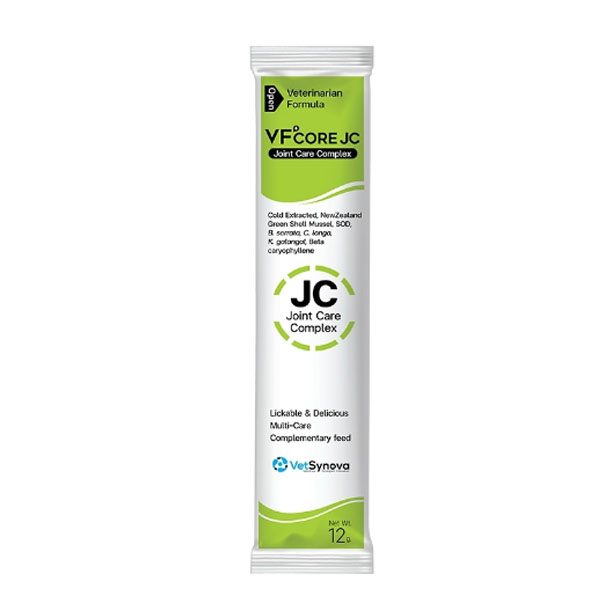 VF+core อาหารเสริม บำรุงข้อต่อและกระดูก 12 กรัม. (สุนัขเเละแมวทานได้)