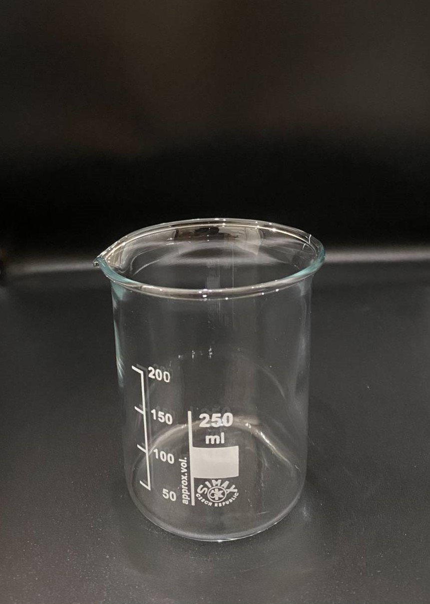 บีกเกอร์แก้วทนร้อน 250 ml Beakers low-form "SIMAX"
