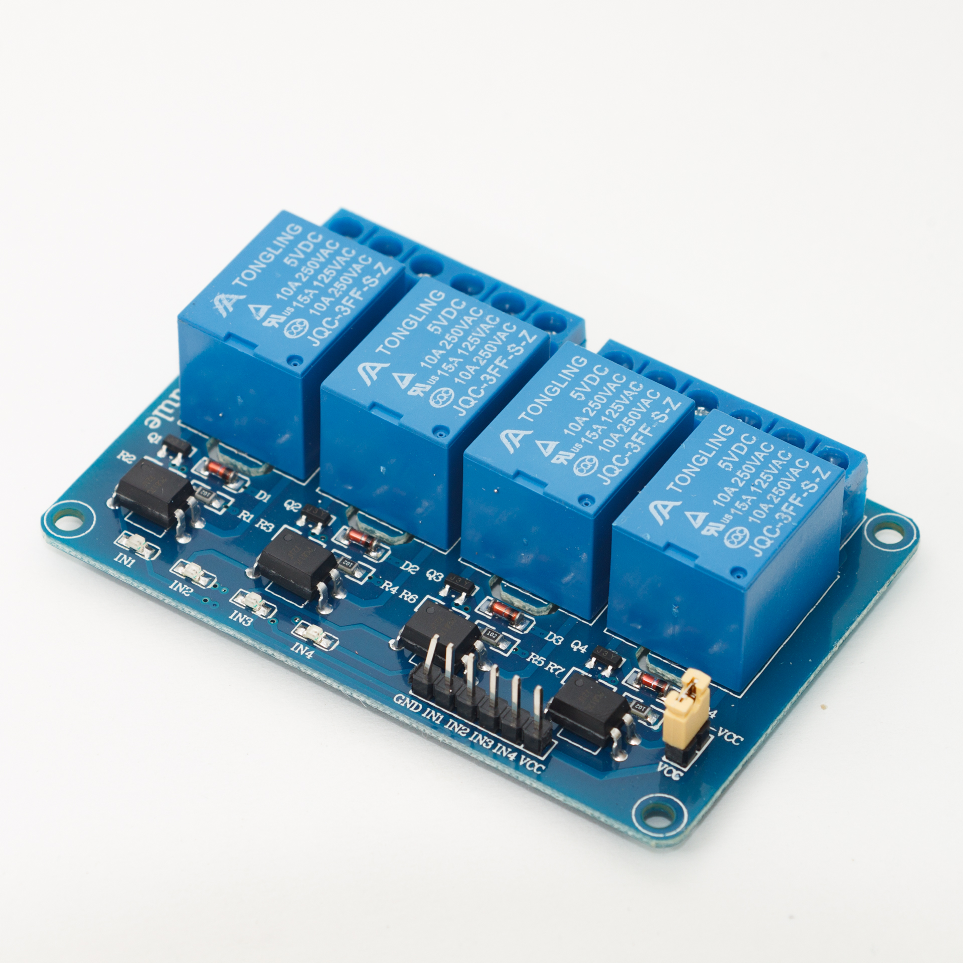4 Channel 5V Relay Module (Active LOW)