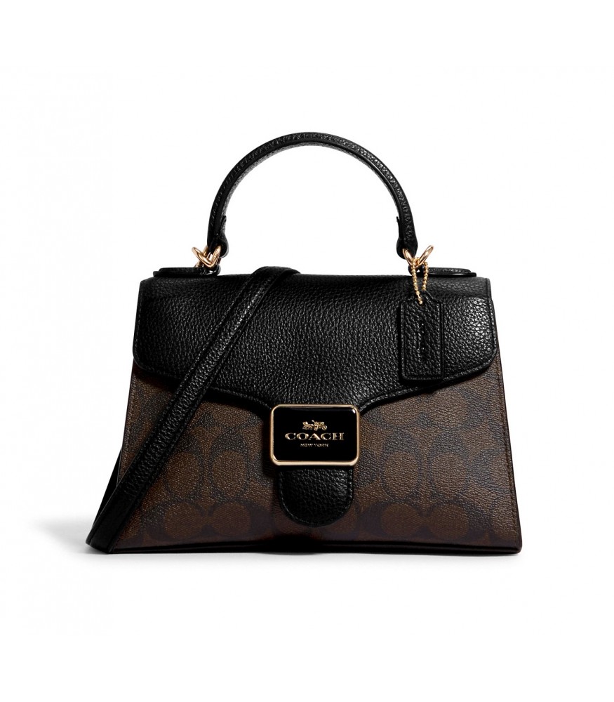 กระเป๋าสะพาย COACH C7226 PEPPER SATCHEL IN SIGNATURE CANVAS (IMAA8)[C7226IMAA8]