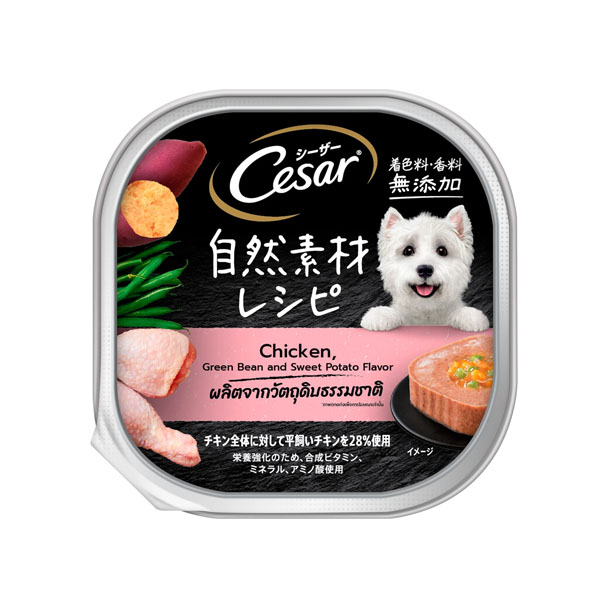 Cesar Craft ออสเตรเลี่ยน ชิคเก้น กรีนบีน แอนด์ สวีทโปเตโต้ 85 กรัม