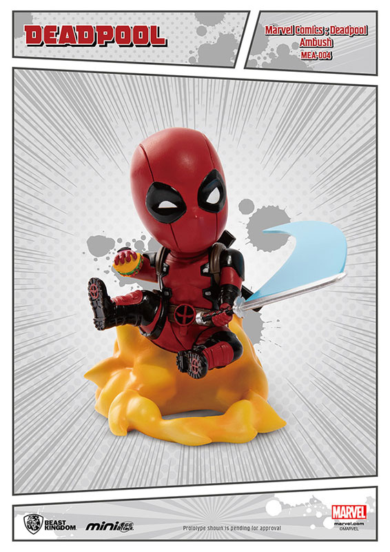 Marvel Comics - Mini Egg Attack Deadpool Series 1 Ambush [ของแท้]