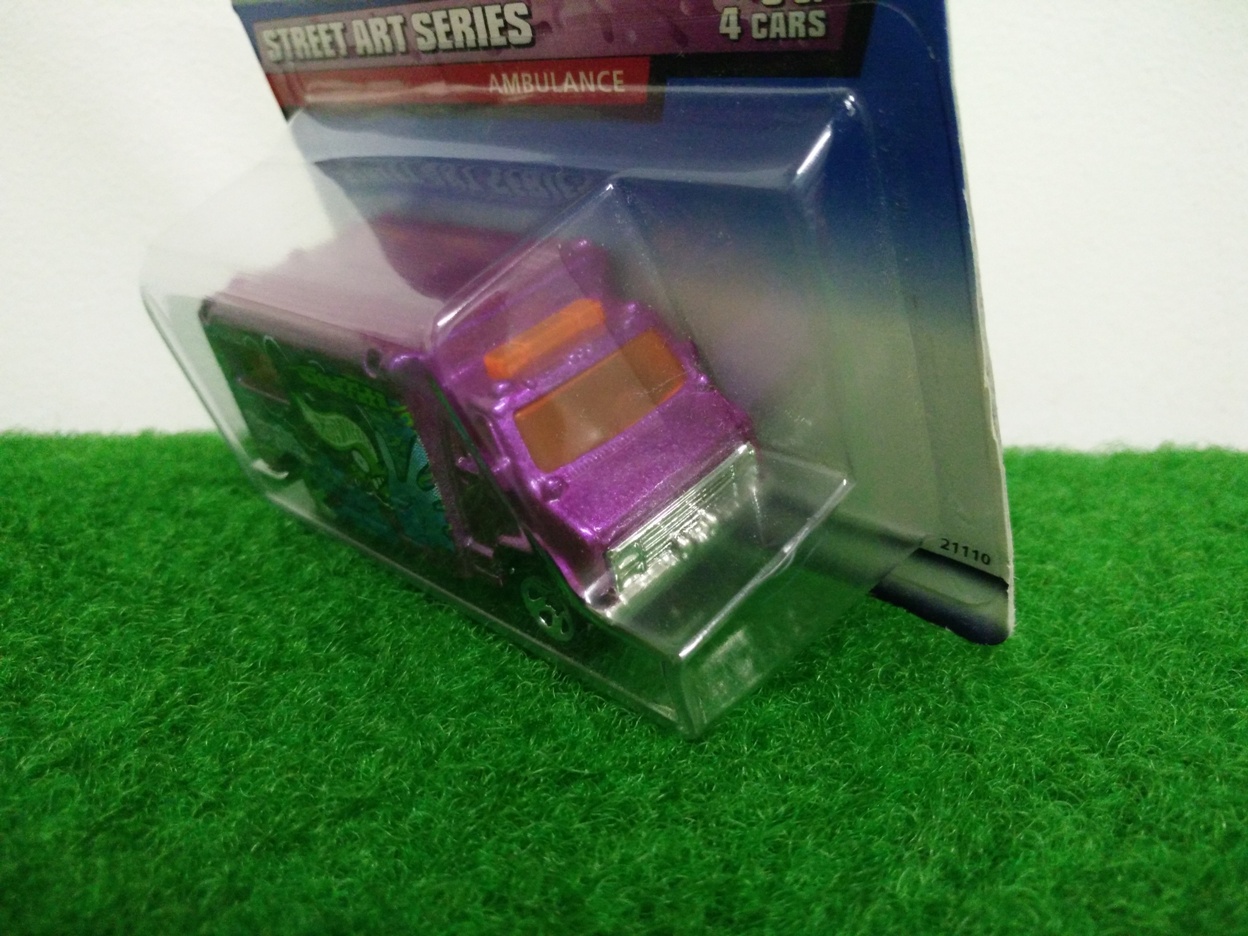 Hot Wheels Ambulance; Street Art Series #3 of 4