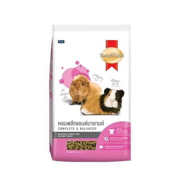 SmartHeart CP086 อาหารสัตว์ฟันแทะ 1 Kg