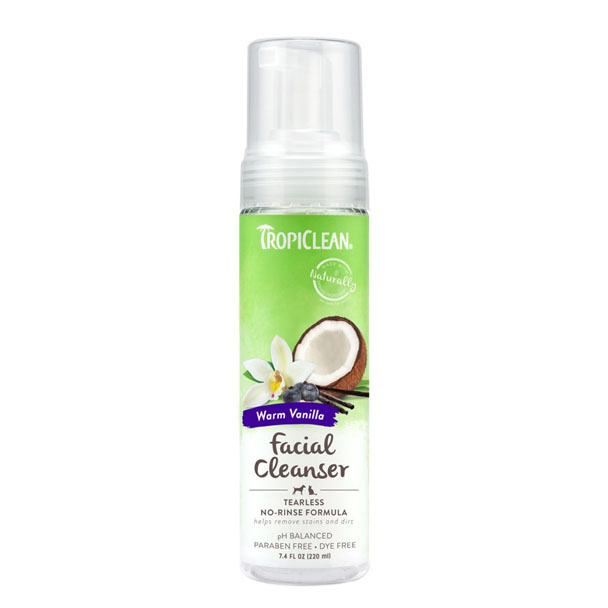Pedex Tropiclean Waterless Cat Shampoo (Warm Vanila) 220 Ml. SP-0032 โฟมอาบแห้ง