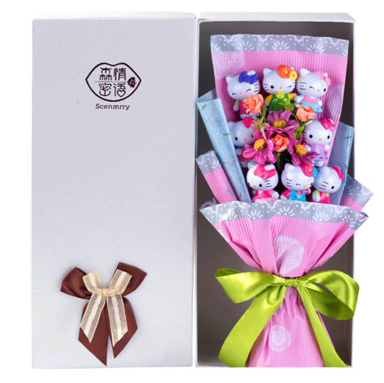 ช่อดอกไม้ - Hello Kitty No.15