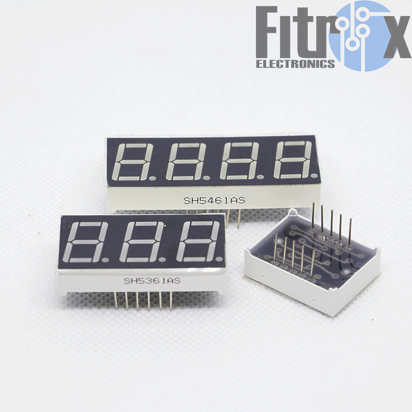7-Segment สีแดง (Common Cathode) 0.56"
