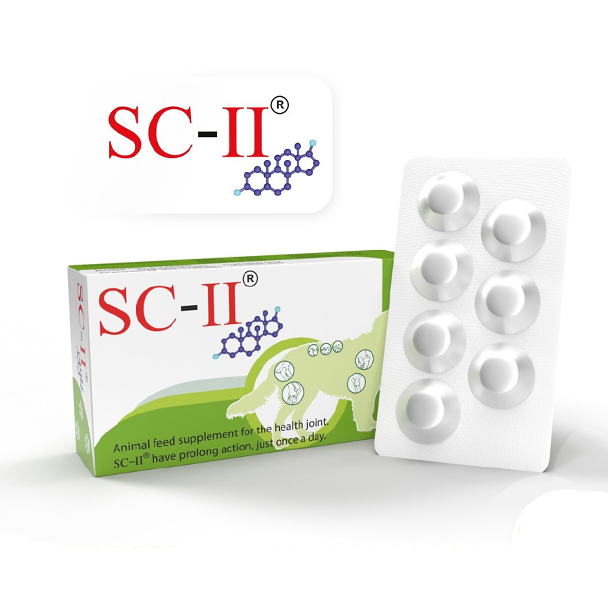 SC-II ยาบำรุงไขข้อ-กระดูก สำหรับสุนัข 7 เม็ด (1 แผง)