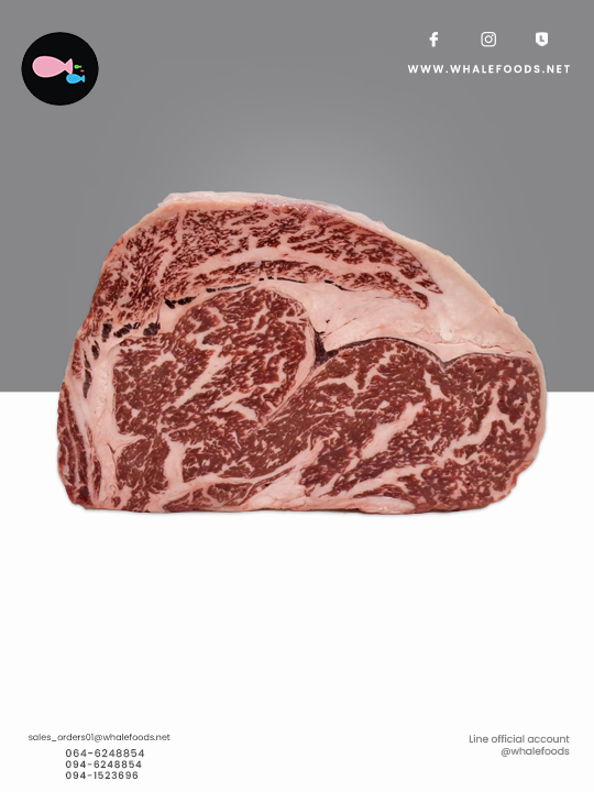 Australian Wagyu Cube Roll / Rib eye MB.8/9