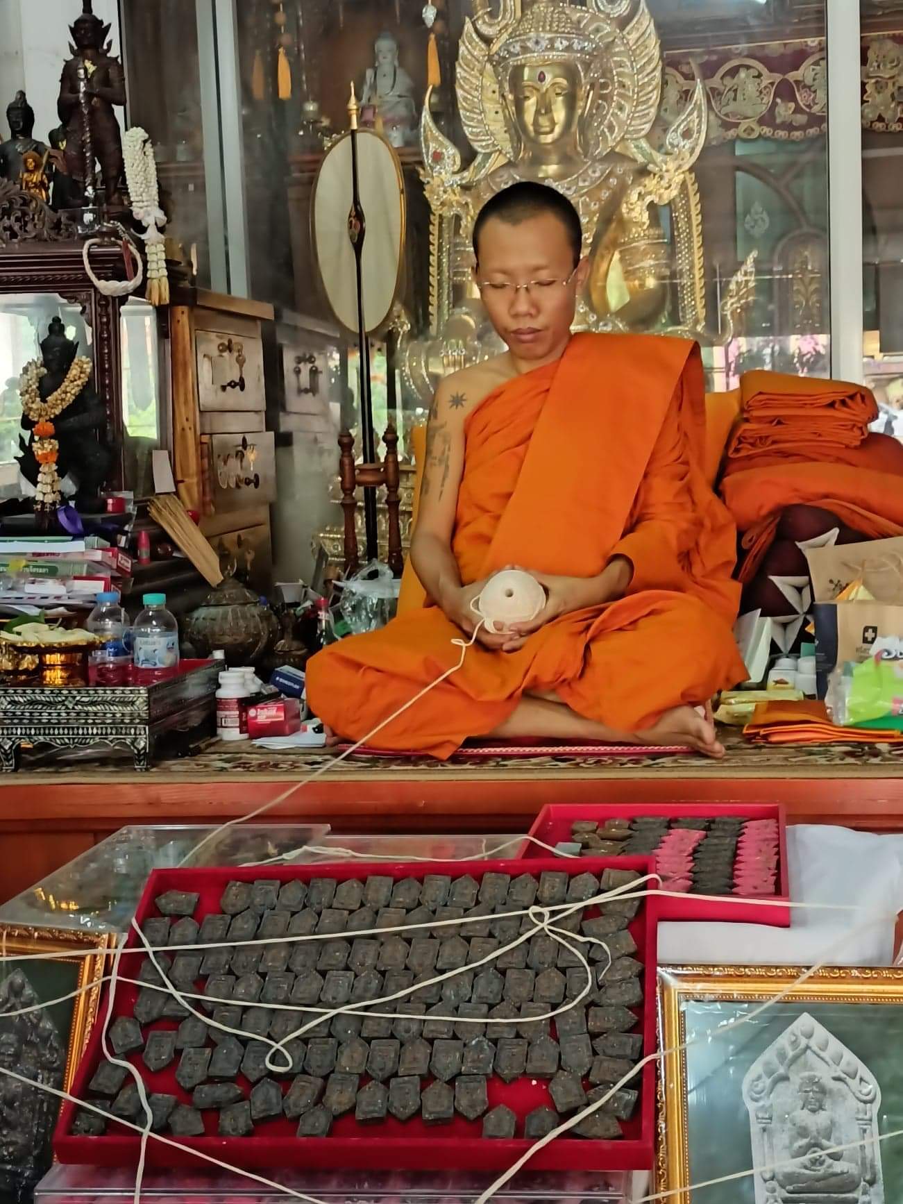 ขุนแผน รวยรับทรัพย์ หลวงปู่อุดมทรัพย์ (ยกลัง) พร้อมส่ง